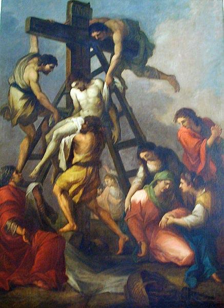 Joseph Barney Deposition from the Cross Norge oil painting art